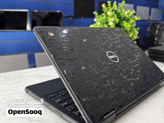 DELL CHROMEBOOK TOUCHSCREEN INTEL CELERON PROCESSOR 4GB RAM 32 GB STORAGE 11.6 INCH TOUCH SCRE