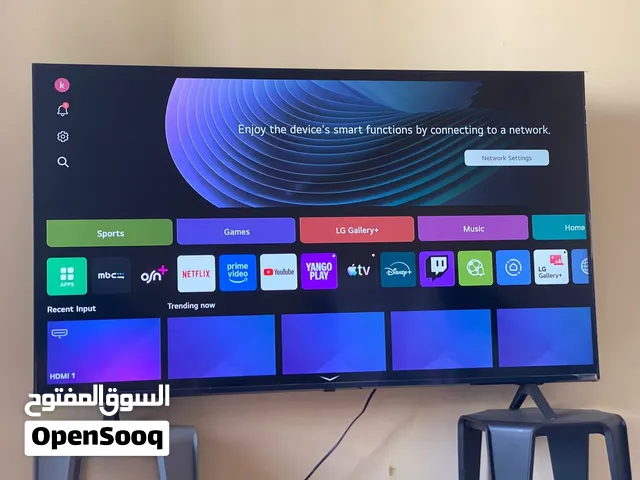 تلفزيون LG نظيف وشبه جديد