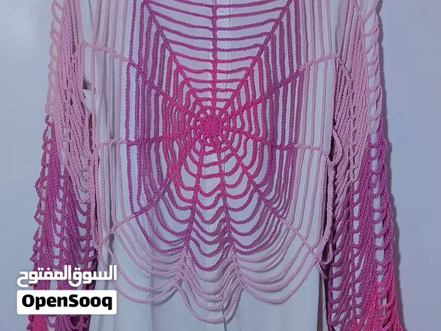 توب سبايدرمان نسائي كروشيه شغل يدوي – عرض خاص