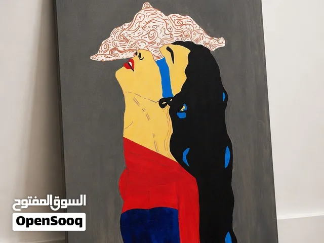 لوحه مرسومه يدوياً للبيع