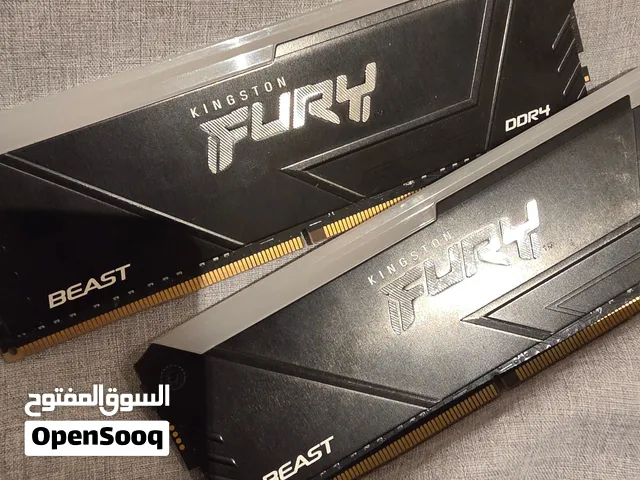2x16gb kingstone fury ram ddr4