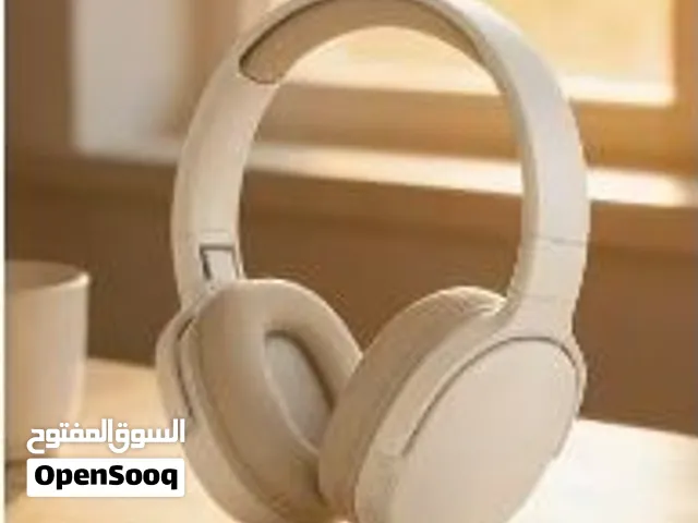 سماعه headphone، قابله للطي، وعزل الضوضاء، ومقاوم للغبار، وصوت محيطي