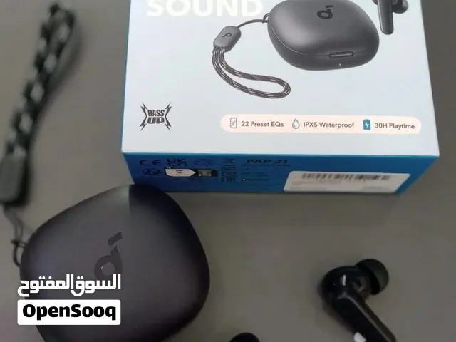 سماعات لاسلكيه Soundcore R50i NC الآصليات من شركة Anker اللون الأسود. سماعات مقاومة للغبار والعرق