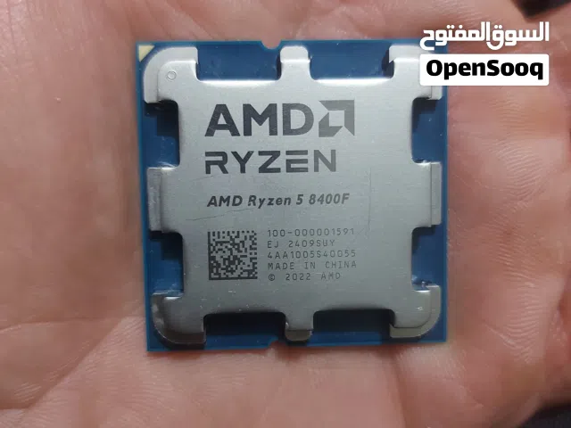 معالج رايزن Ryzen 5 8400 f مستعمل على كد الفحص شغال 100%