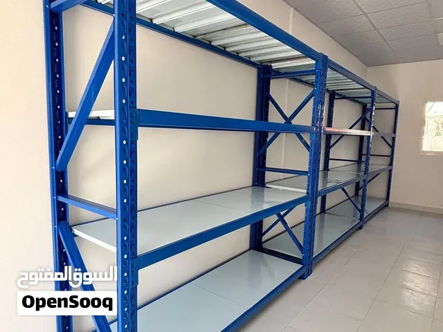 New Heavy duty steel rack rufuf (Blue)Slotted Angle Rack (Grey) White, Strong & Durable Slotted