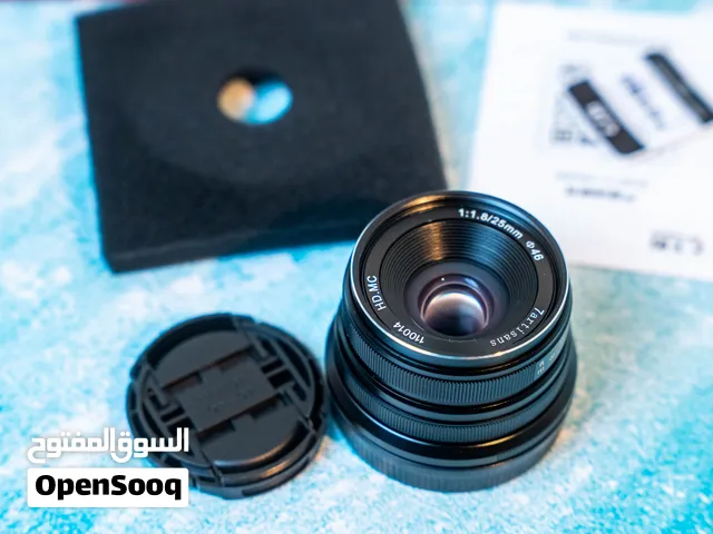 للبيع عدسة سوني جديدة فتح الكرتون فقط Sony 7Artisans 25mm f/1.8 Lens Open box