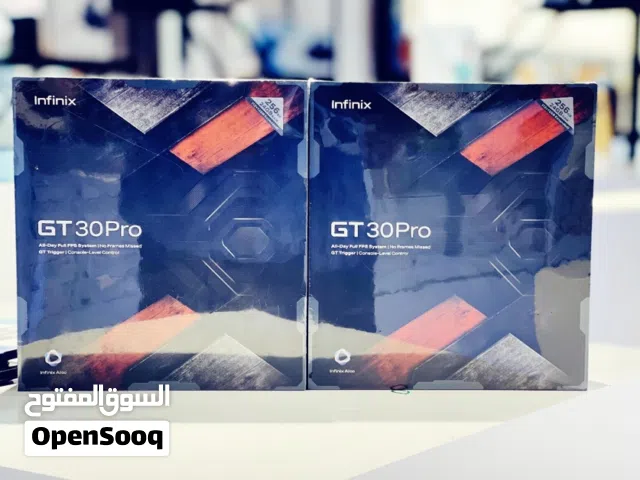 انفينيكس GT30 برو ، ذاكرة 256GB رام 24 جديد ضمان لمدة سنة