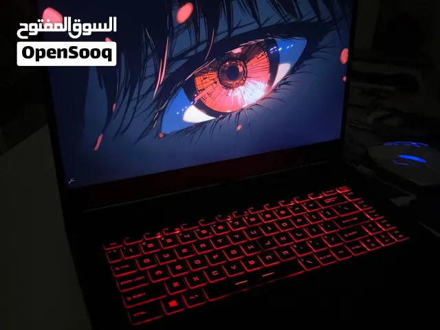 لابتوب قيمنق MSI نضيف جدااا بموصفات ممتازة