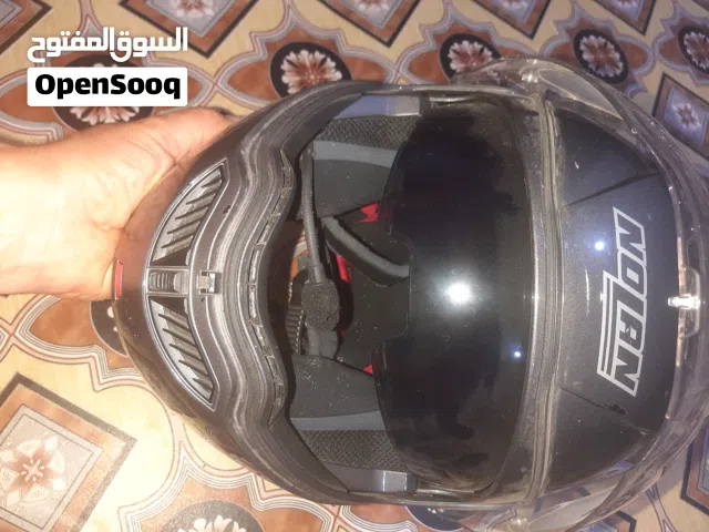 خوذه للبيع تفتح وجه وبيه جهاز حجم لارج للبيع