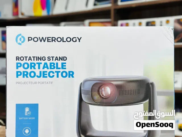 بروجكتر باورلوجي الذكي – شاشة 150 إنش في أي مكان بدقة Full HD جديد ضمان سنة