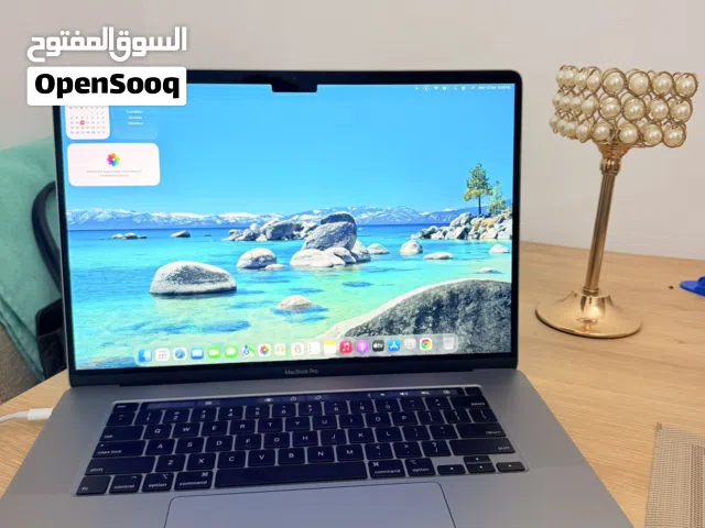 MacBook pro 16” inch screen touchbar  512GB ssd