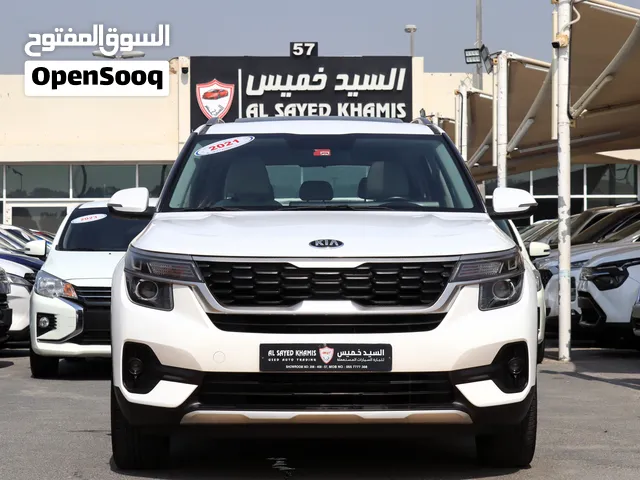KIA SELTOS 2021 - GCC - ACCIDENTS FREE - SUNROOF - PERFECT CONDITION INSIDE OUT 1600 CC