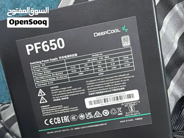 باور سبلاي نظافه توب deepcool باور ما شاء الله نظافه ماشي كلام عليه 120 درهم و قابل