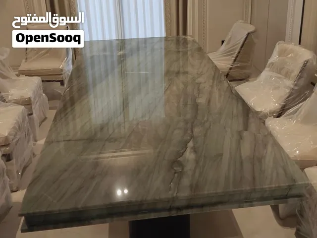 طاولة طعام رخام جديده