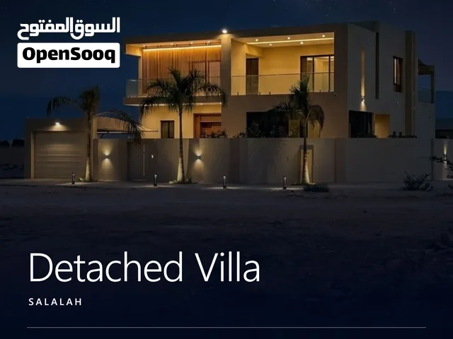 Luxury 4-Bedroom Detached Villa For Sale in Salalah فيلا مستقلة فاخرة للبيع في صلالة 4 غرف