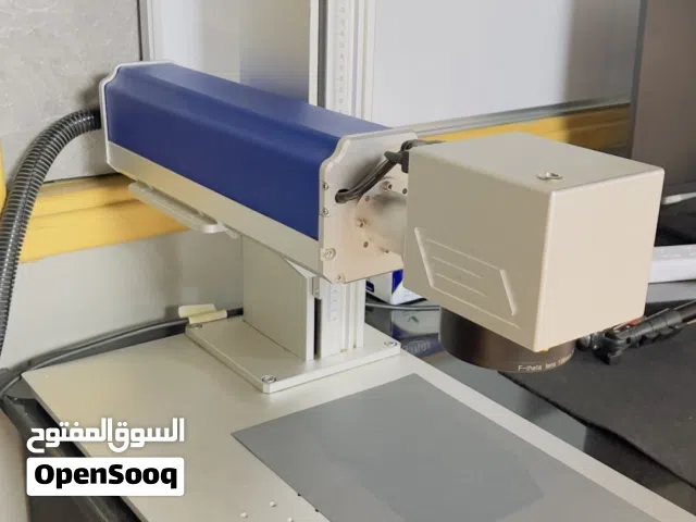 Fiber laser machine30W حفر على المعادن 30W ليزر 160 mm