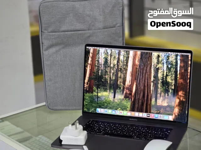 Macbook Pro 2019 16 Inch/i9/16GB RAM/1TB SSD ماكبوك برو 2019 نظيف جدا + ماوس + شاحن + وشنطة