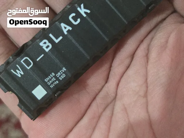 WD M.2 2TB  هاردسك داخلي للسوني او البي سي مع موزع حرارة مركب من المصنع
