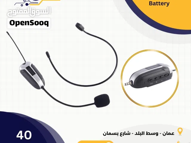 Head Wireless Microphone for camera or phone مايكرفون راس لاسلكي للتلفون او الكاميرا TX01
