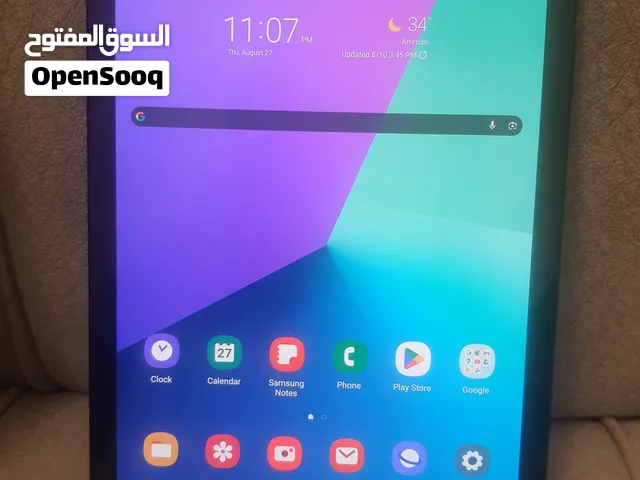 samsung tab S3 بحالة الوكالة بركبله خط و ذاكرة شاشة super amoled