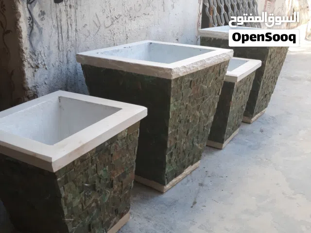 قواوير زريعة حجر طبيعي.للبيع شغل يدوي بجوده عاليه