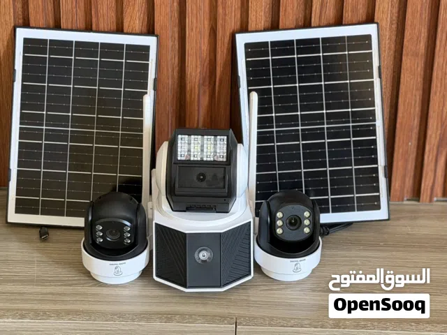 عرض خاص وصلت حديثا كاميرات المراقبة لاسلكية بالطاقة الشمسية بدقة عالية و تدعم الشريحة SIM   card