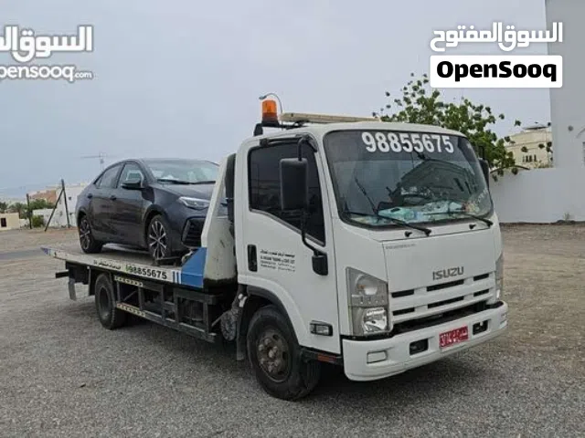 رافعة مسطحة لنقل المركبات الخفيفه والمعدات الثقيله 3.5 من السلطنه والى اي مكان.