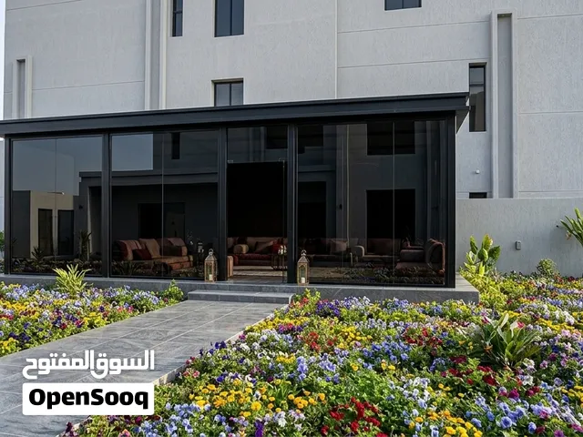تنفيذ مجالس زجاجيه ومضلات وبرجولات وجميع انواع الحديد والبناء الحديث وغرف السندوش بنل