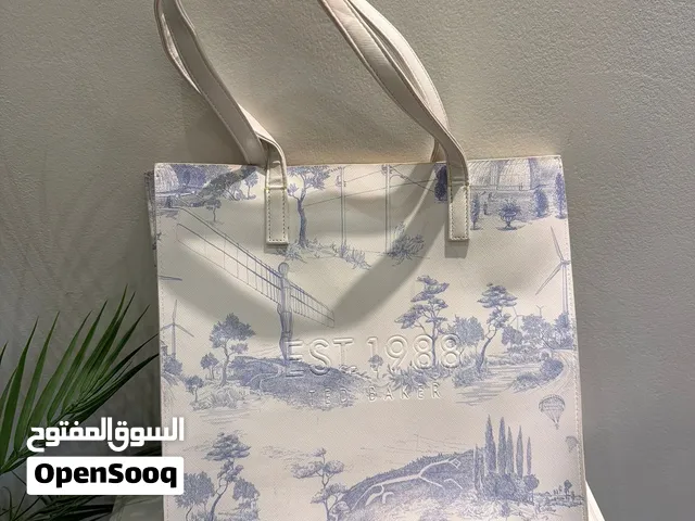 Ted Baker Blue & White Tote Bag. Spacious Tote Bag - Used Condition - Original