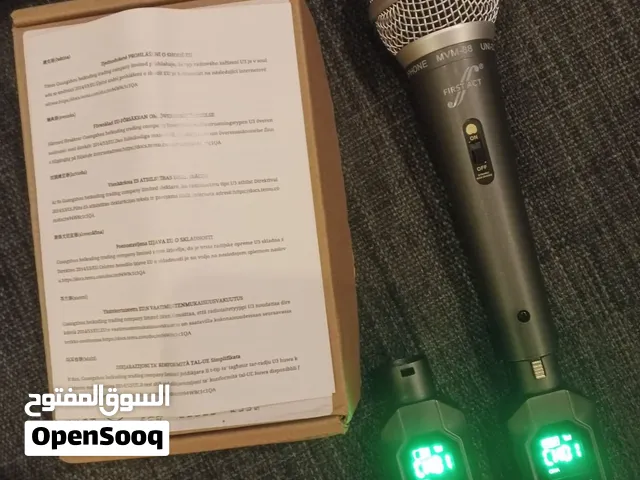 First Act Vocal Microphone PROFESSIONALميكرفون لاسلكي أمريكي  فيرتست كات الاحترافي  صوت نقي واضح معه