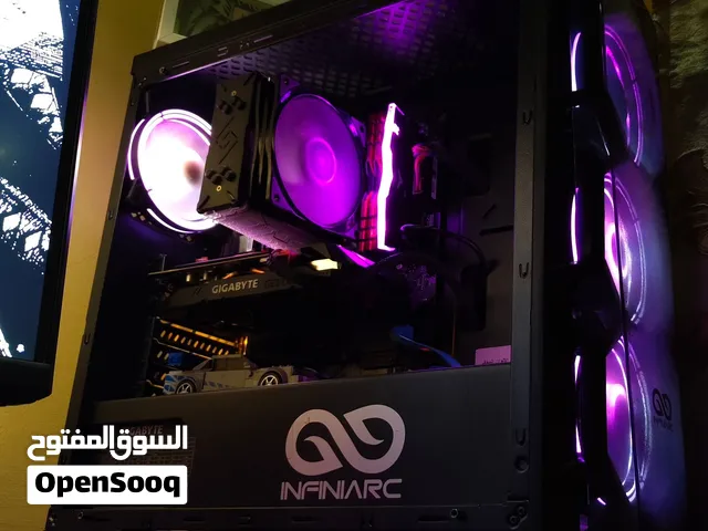 Infiniarc Gaming PC Case + RGB Fans Black Clean