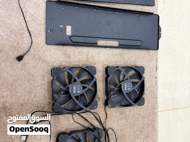 للبيع مراوح نوع اسوس ستريكس وملحقات بي سي متنوعه