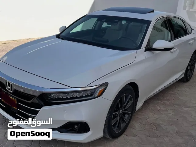 هوندا أكورد 2021 EX-L مستعملة حالتها ممتازة مع مواصفات أمريكية