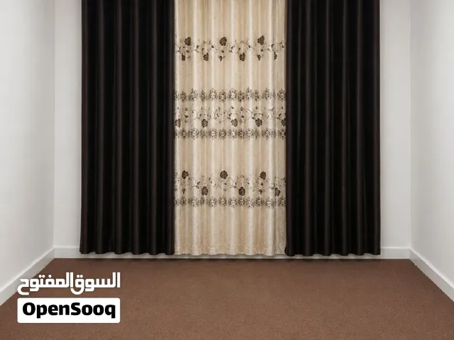 للبيع: برداية (ستارة) 3 قطع بحالة ممتازة وبسعر لقطة!  السعر: 10 دنانير فقط كاملة! تغطي حيط 4*4