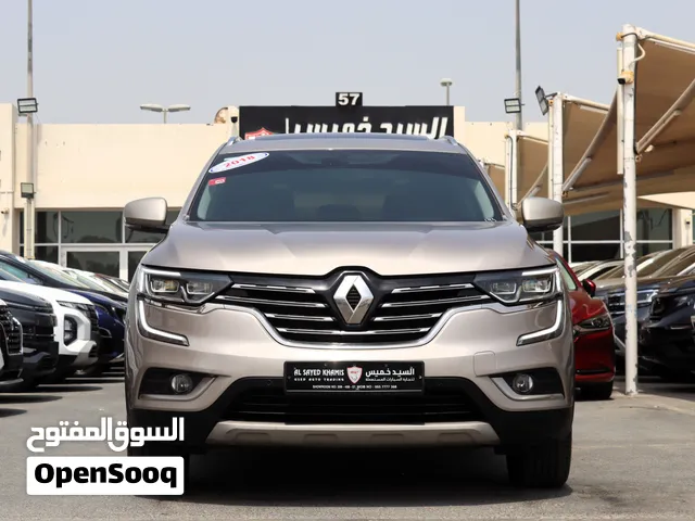 RENAULT KOLEOS 2018 - GCC - FULL OPTION - ACCIDENTS FREE - PERFECT CONDITION INSIDE OUT