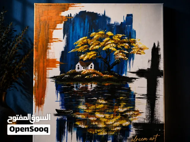 لوحة فنية بعنوان isolated