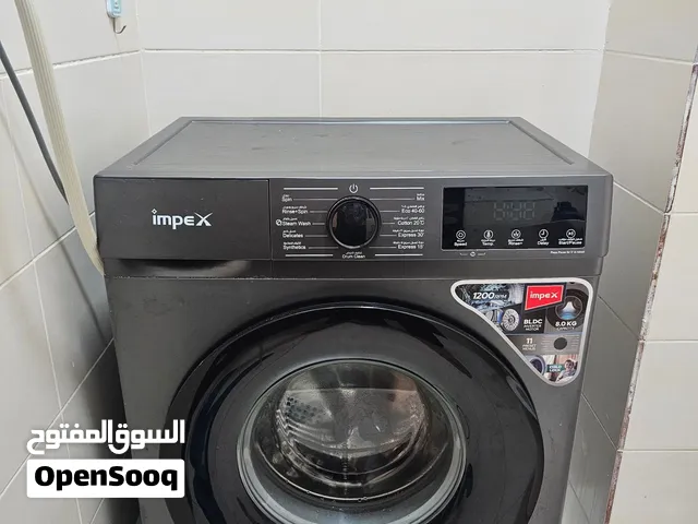 Impex Fully Automatic Front Load Washing Machine 8Kg Capacity with 10/10 Condition