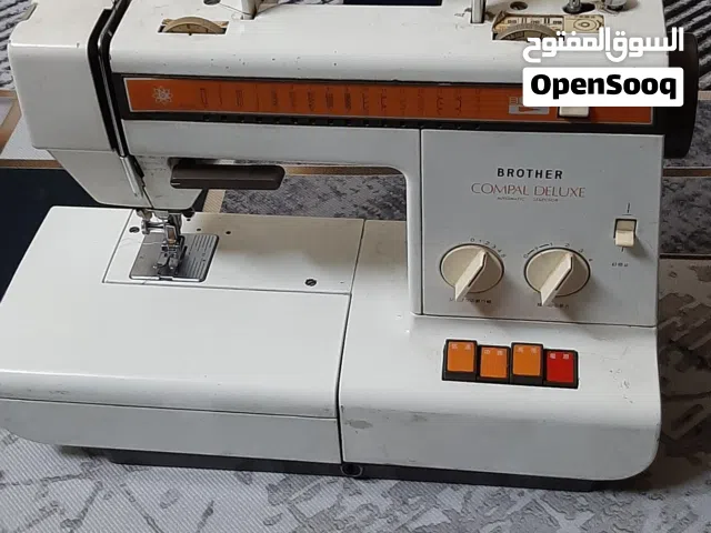 ماكنة خياطة برذر يابانية اصلية بسعر 125 اف مستخدمة مع محول فواتية اصلي 110v