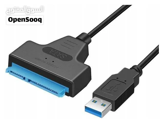 كيبل محول USB 3.0 to SATA III – الحل السريع والأسهل لتوصيل هاردات 2.5 SSD / HDD بالكمبيوتر واللابتو