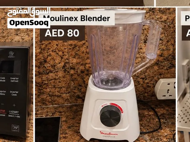 Microwave, airfryer and blender