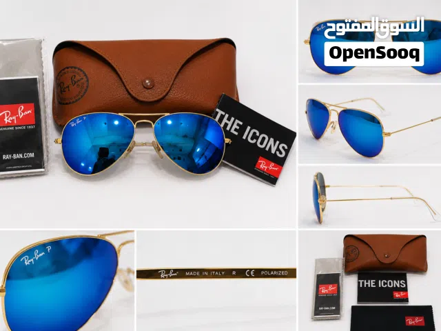 للبيع – نظارتان Ray-Ban أصليتان بحالة الزيرو
