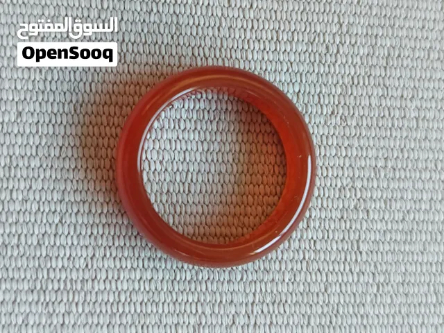 القطعة الاخيرة رجالي و نسائي خاتم حجر كريم عقيق طبيعي