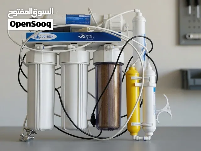 فلتر مياه منزل متكامل (JO-TECH) مستعمل بحالة ممتازة - بسعر لقطة
