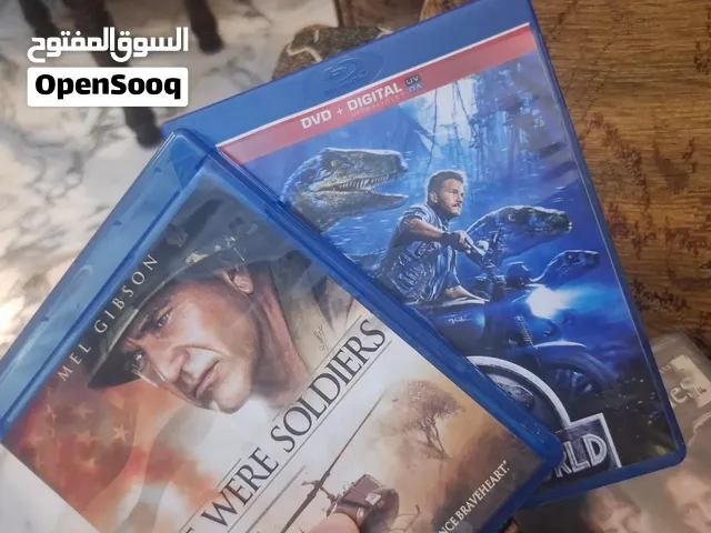 مجموعة افلام DvD+BlueRay ب5  منهم ثنين اصليات جديدة و مسكرة