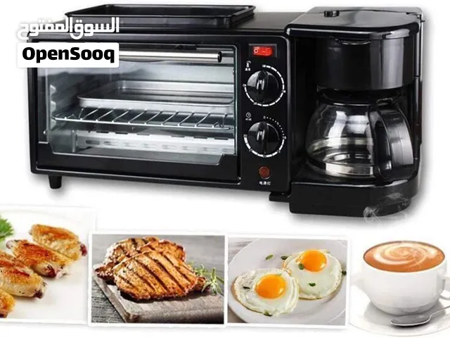 فرن حجم لتر سلفر كرست لون اسود فررررن فرن+طاوة+محضرة قهوة *المميزات* يحتوي على ماكينة