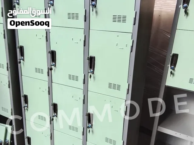 لوكر معدن صاج محمل مستورد _ دولاب _ وحدات تخزين _ دهان اليكتروستاتيك _ locker