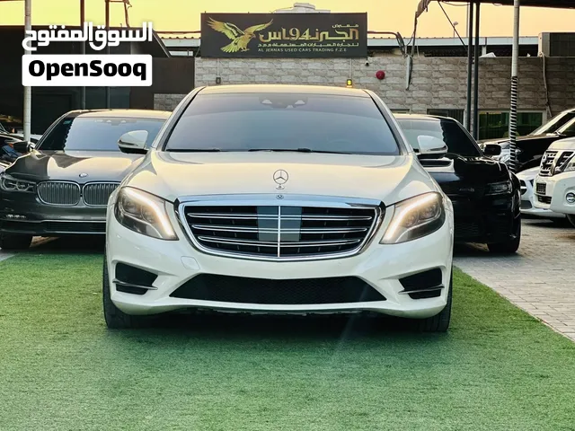 Mercedes-Benz S550 2015  V8 Twin Turbo  Burmester  Full Luxury مواصفات أمريكية