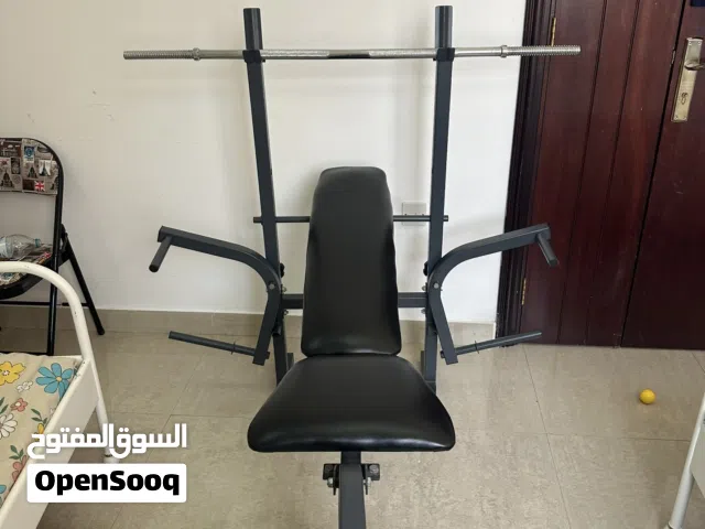 كنبة جيم مع بار وأوزان