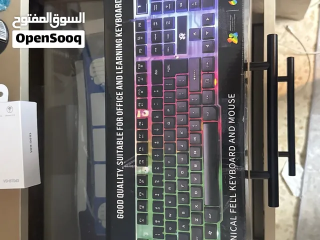 جديد بل كرتونة ماوس و كيبورد مكتبي rgb