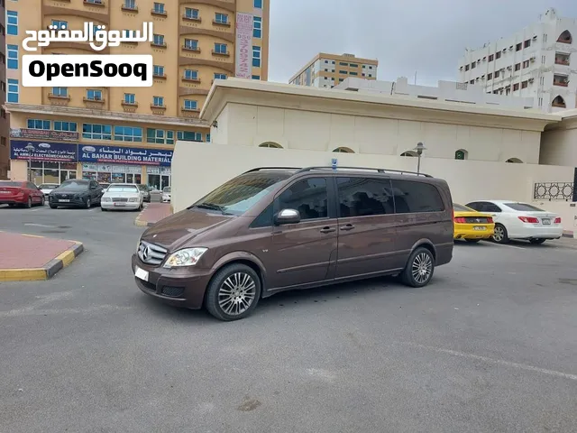 Dhs 27000/= Mercedes Viano 2014 Gcc مرسيدس Viano v6 - موديل 2014 خليجي  - مسرفس بالكامل   -